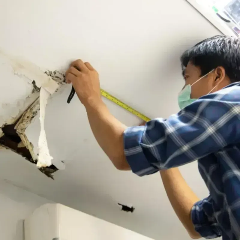 Ceiling And Wall Water Damage in LaBarque Creek, MO